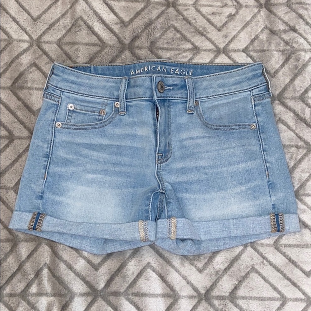 American Eagle Ne(X)t level stretch jean shorts